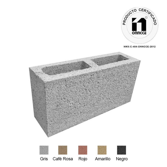 Block Hueco Liso 12x20x40